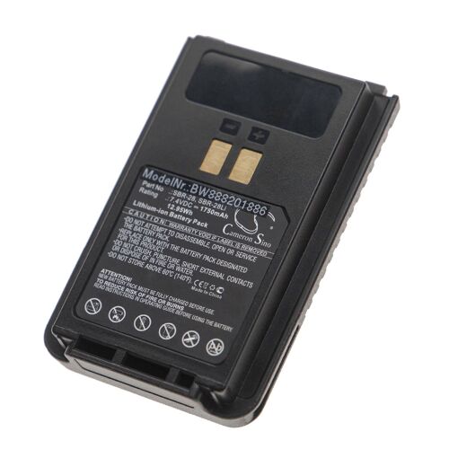 Batterie vhbw compatible avec Yaesu FT-4VR, FTA-250L, FT-4VE, FT-4XE, FT-4VX, FT-25E, FT-4XR, radio FT-65E, talkie-walkie (1750 mAh, 7,4 V, Li-Ion)