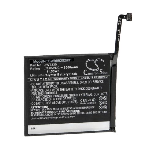 Batterie Vhbw Compatible Avec Nokia Ta-1150, Ta-1157, Téléphone Portable 4.2 Téléphone Portable Smartphone (3000mah, 3.85v, Li-Polymère)