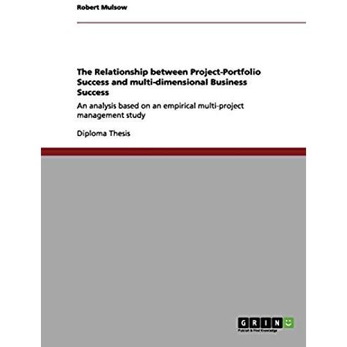 The Relationship Between Project-Portfolio Success And Multi-Dimensional Business Success