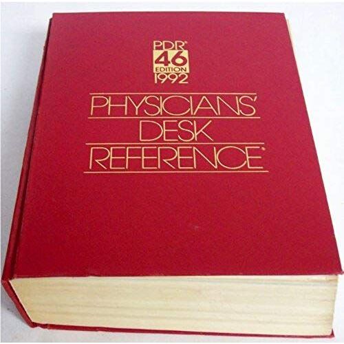 Physicians Desk Reference 1992