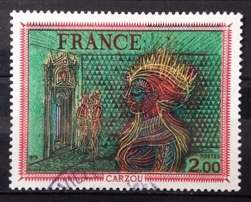 Carzou - Oeuvre 2,00 (Très Joli N° 1900) Obl - France Année 1976 - N25915