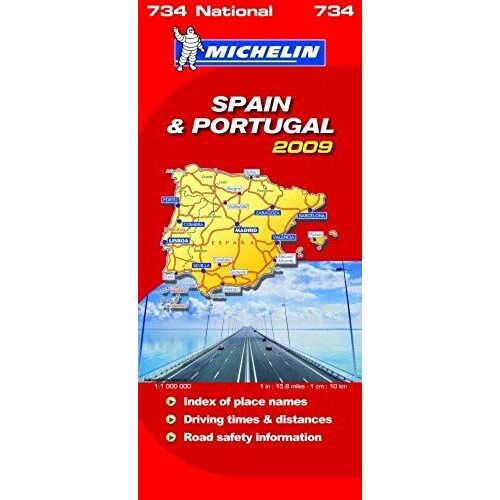 Spain And Portugal 2009 2009 (Michelin National Maps)