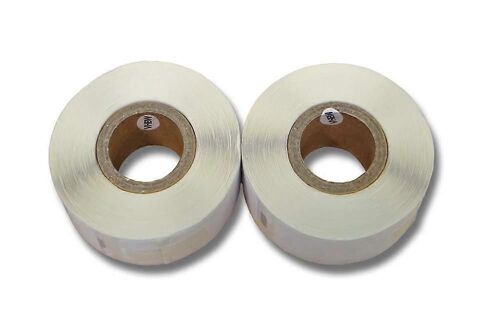 vhbw 2x Rouleau d'étiquettes 25mm x 54mm (500 étiquettes) Remplacement pour Dymo 11352 pour imprimante d'étiquettes