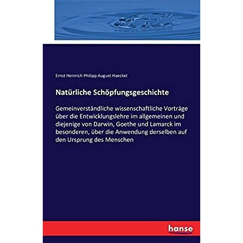 Natürliche Schöpfungsgeschichte