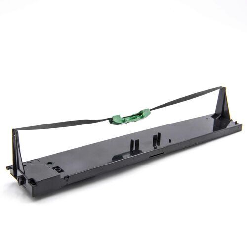 Ruban d'étiquetage vhbw compatible avec l'imprimante matricielle Tally Genicom 5040, T 5040, T 5040 MSH-H, imprimante de reçus - Noir