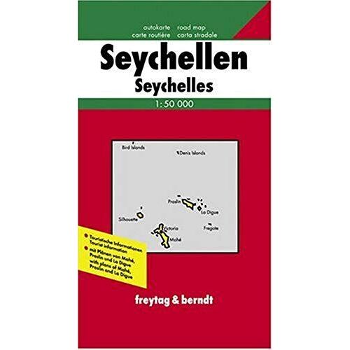 Middle East And Africa Road Map: Seychelles With Guide 1:50, 000 (Road Maps Of The Middle East A)