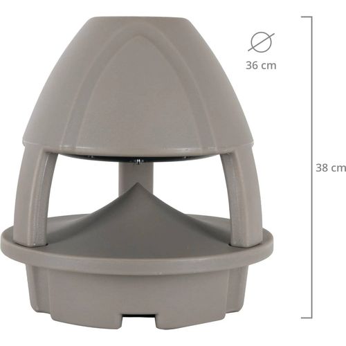 Enceinte Outdoor Active 2 Voies pour Jardin - Portée Bluetooth® 10 mètres -