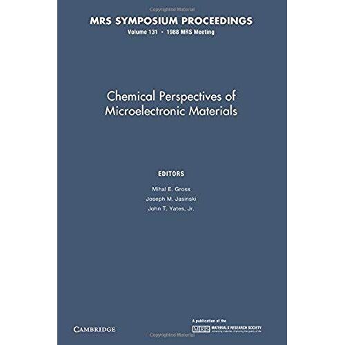 Chemical Perspectives Of Microelectronic Materials