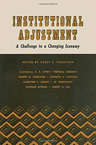 Institutional Adjustment