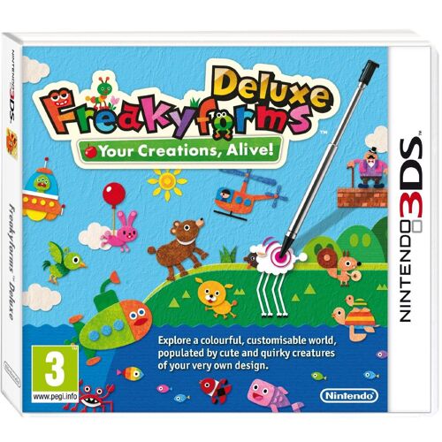 Freakyforms Deluxe: Your Creations, Alive! - 3ds