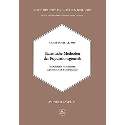 Statistische Methoden Der Populationsgenetik