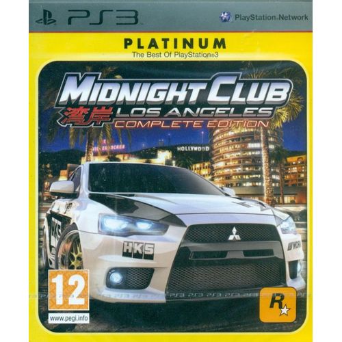 Midnight Club: Los Angeles (Complete Edition - Platinum) - Ps3