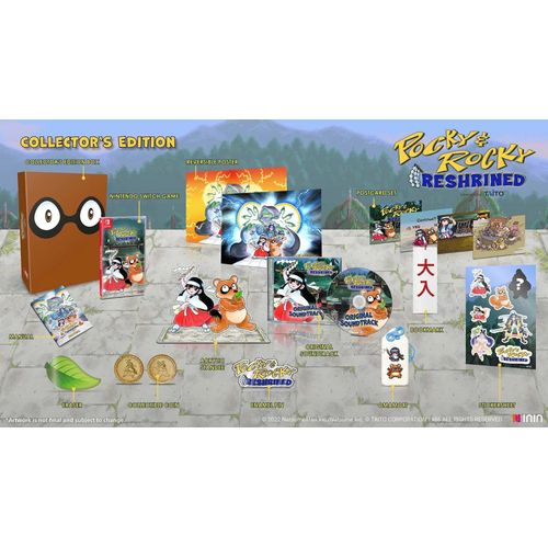Pocky & Rocky Reshrined [Collector's Edition] - Switch