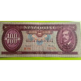 Billet Hongrie 100 Forint 1962
