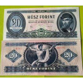 Billet Hongrie 20 Forint