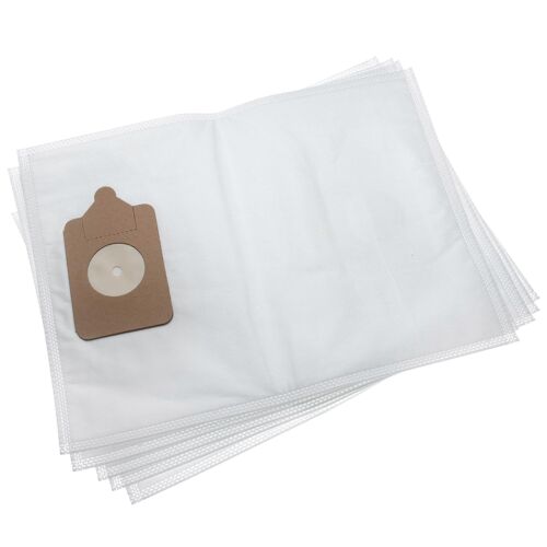 Sac à poussière vhbw 5x compatible avec Numatic NVR 200, PRV 200-A, PSP 180-A, PSP 200-A, PVT 220, PVT 220-A, RSAV 130 Aspirateur - 39cm x 29.85cm Blanc