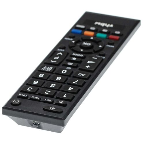 Télécommande vhbw compatible avec Toshiba 19AV605PG, 19AV606, 19AV603P, 19AV605P, 19AV607P, 19AV613D, 19AV615D TV, TV - télécommande de remplacement