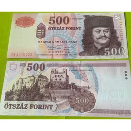 Billet Hongrie 500 Forint