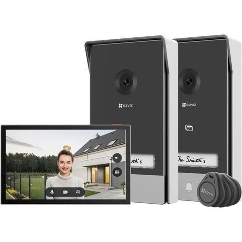 EZVIZ HP7 2K 2-Entry Kit Visiophone Connecté Interphone Vidéo