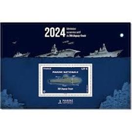 Transport Maritime : Sous-Marin Nucléaire Duguay-Trouin Feuillet 5825 Année 2024 N° 5825 Yvert Et Tellier Luxe