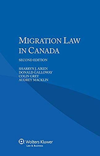 Migration Law In Canada
