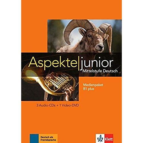 Aspekte Junior B1 Plus. Medienpaket (3 Audio-Cds + Video-Dvd)