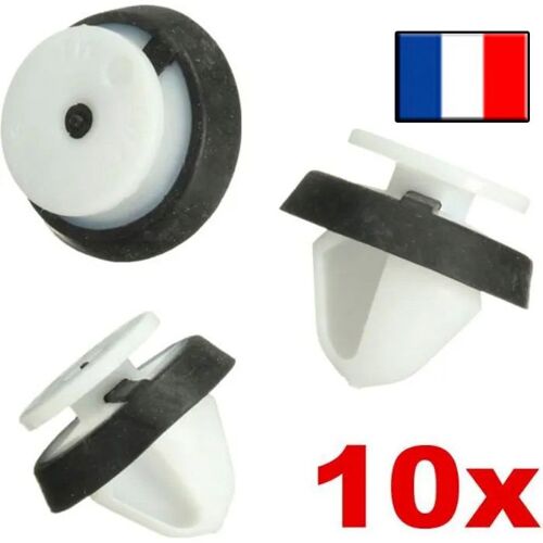 10 Clips De Fixation Pour Panneau De Porte Psa Renault