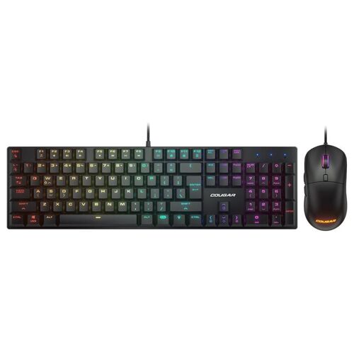 Cougar Combat - Ensemble clavier et souris - rétroéclairé - USB