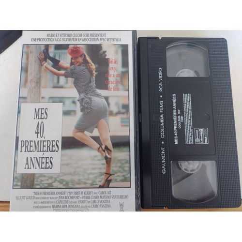 Cassette Vidéo Vhs - Mes 40 Premières Années - Carol Alt