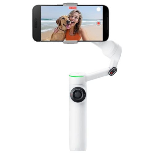 Stabilisateur Pliable À 3 Axes Insta360 Flow 2 Pro Standard Blanc