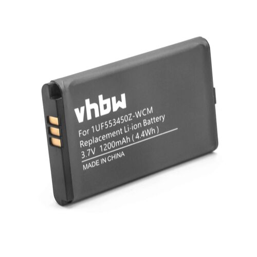 Batterie vhbw compatible avec Wacom PTH-450-EN, PTH-450-DE, PTH-450-FR, PTH-450-ES, PTH-450-NL, PTH-450-IT, PTH-450-PL Tablet Pad (1200 mAh, 3,7 V, Li-Ion)