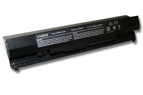 Batterie vhbw compatible avec les ordinateurs portables Dell Latitude 2120, 2110, 2100 (4400 mAh, 11,1 V, Li-Ion)