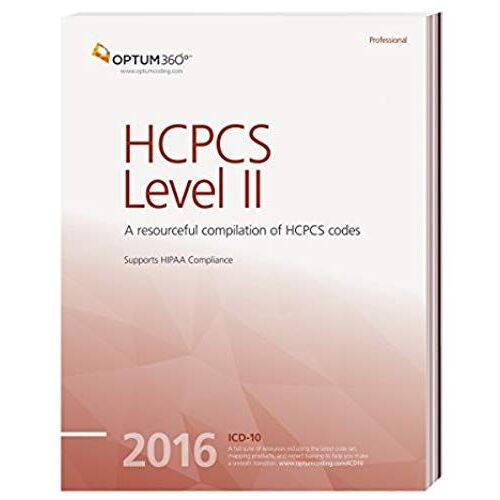 Hcpcs Level Ii Professional 2016 (Softbound)