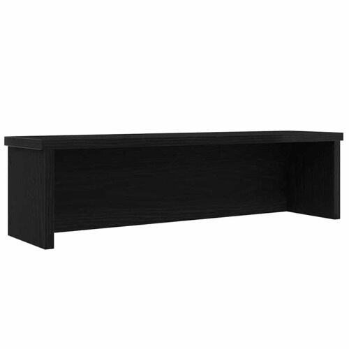 vidaXL Étagère de cuisine empilable noir 60x15x16 cm bois d'ingénierie