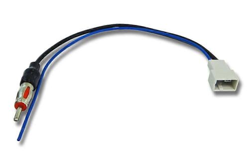 Adaptateur Autoradio Vhbw Compatible Avec Suzuki 2010+ - Adaptateur D'antenne Gt 13 (M) Vers Din 150 Ohm