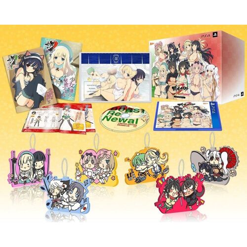 Senran Kagura Burst Re:Newal [Nyuu Nyuu Dx Pack] [Limited Edition] [Import Japonais] Ps4
