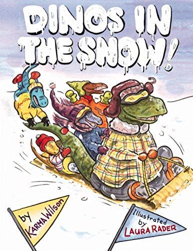 Dinos In The Snow!