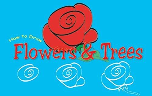 How To Draw Flowers And Trees