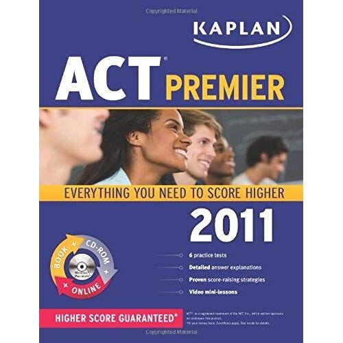 Kaplan Act 2011 Premier With Cd-Rom (Kaplan Act Premier Program)