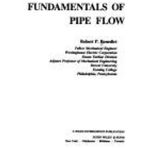 Fundamentals Of Pipe Flow