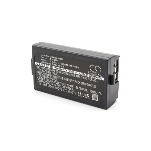 Batterie vhbw compatible avec Brother PT H500LI, H300LI, PT-H300, PT-H75, PT-H75S Imprimante Copieur Scanner Imprimante d'étiquettes (2600mAh, 7.4V, Li-ion)