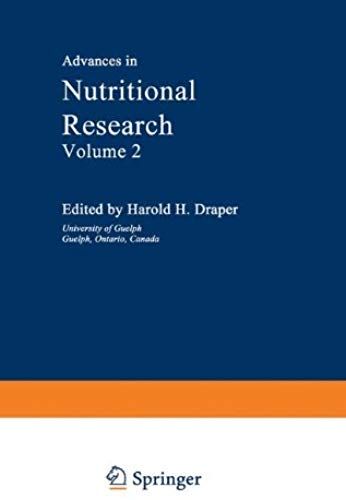 Advances In Nutritional Research