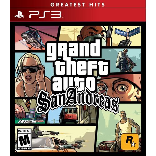 Grand Theft Auto: San Andreas (Greatest Hits) (Import) Ps3