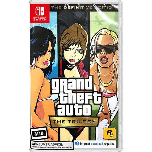 Grand Theft Auto: The Trilogy [The Definitive Edition] - Switch (Asie)