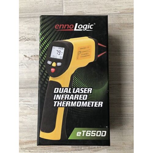 Thermomètre infra rouge double laser