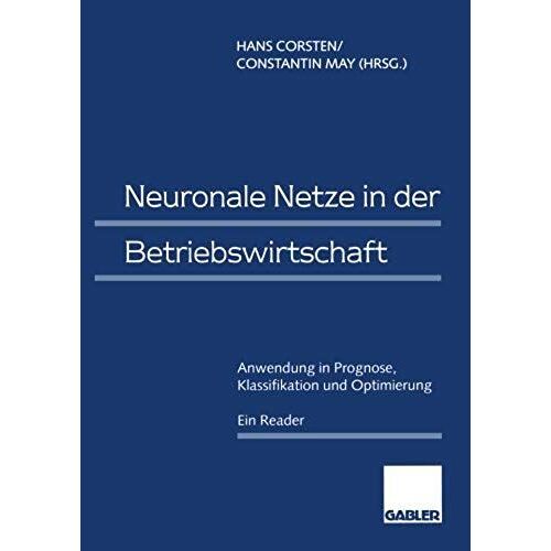 Neuronale Netze In Der Betriebswirtschaft