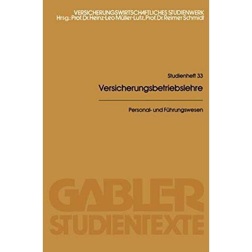 Personal- Und Führungswesen