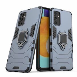 Coque Pour Samsung Galaxy A13 4g / 5g / A04s - Housse Etui Rigide Anti Choc + Film Ecran - Bleu Fonce