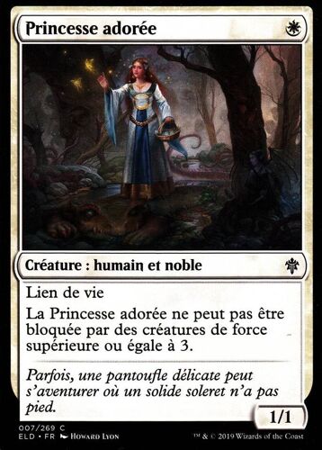 Princesse Adorée - Mtg - Le Trône D'eldraine - C - 7/269