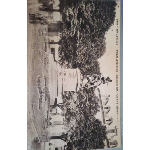 90 * Carte Postale Belfort Place D'armes